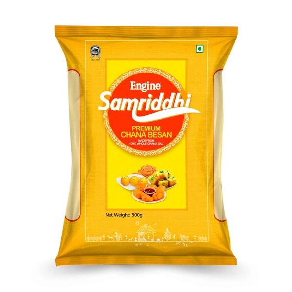 Engine Premium 100% Pure Chana Dal Besan - 500g