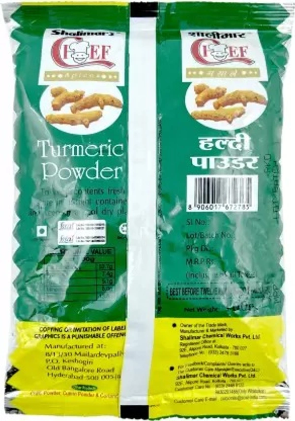 Shalimar Chef Turmeric Powder - 50g