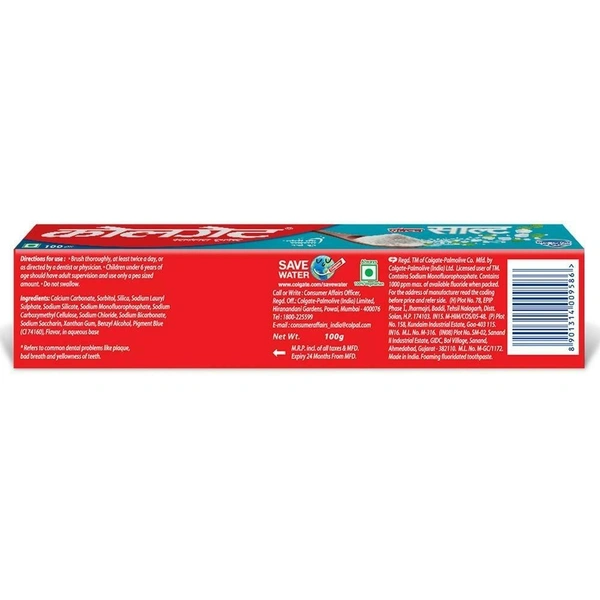 Colgate Active Salt Toothpaste 100g
