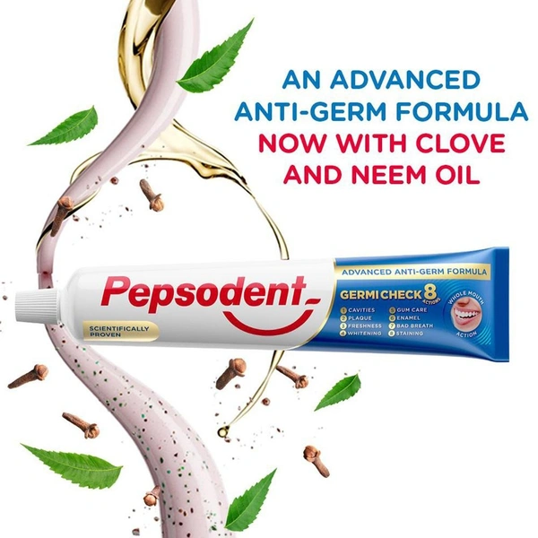 Pepsodent Germicheck+ Cavity Protection Toothpaste - 100g