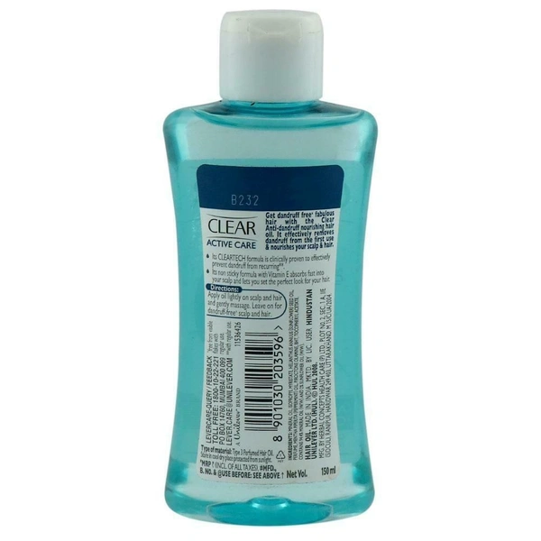 Clear Anti-Dandruff Nourishing Hair Oil - 150ml