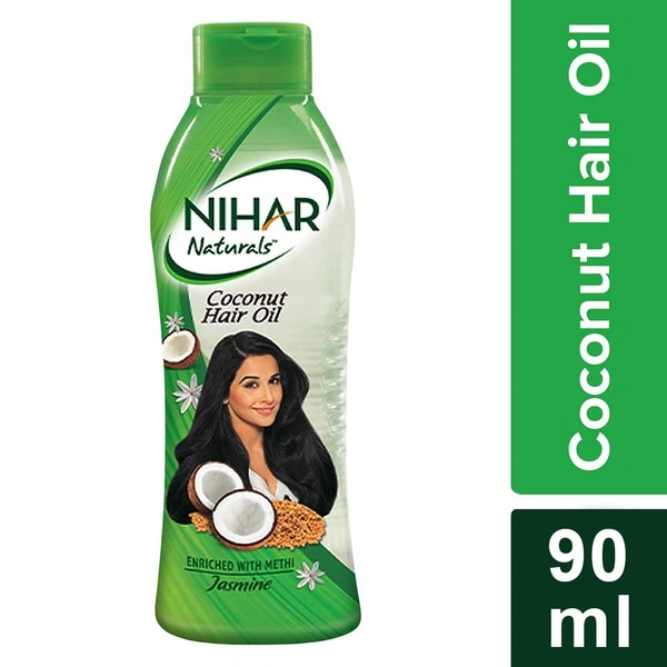 Nihar Naturals Jasmine Coconut Hair Oil - 90ml