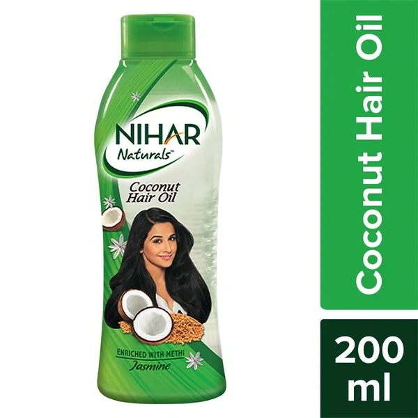 Nihar Naturals Jasmine Coconut Hair Oil - 200ml
