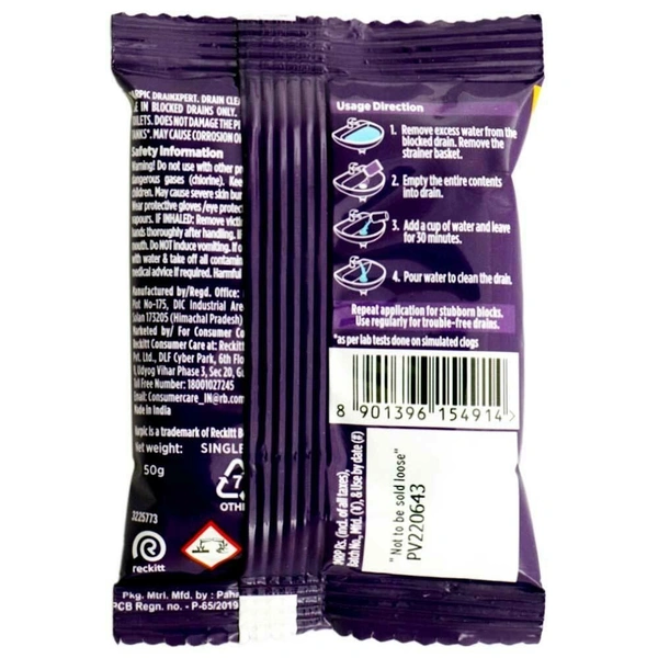 Harpic Drain Xpert Powder 50g