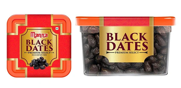 Manna Premium Black Dates 400g