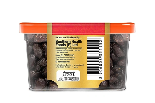 Manna Premium Black Dates 400g