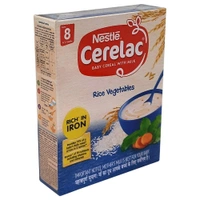 Cerelac Baby Cereal with Milk, Rice & Vegetables (8 to 12 months) 300g