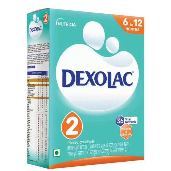 Dexolac Follow-Up Formula Stage 2 Powder (6-12 Months), 400 g