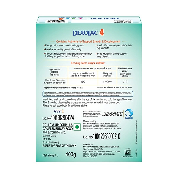 Dexolac Stage 4 (18 to 24 Months) Powder 400