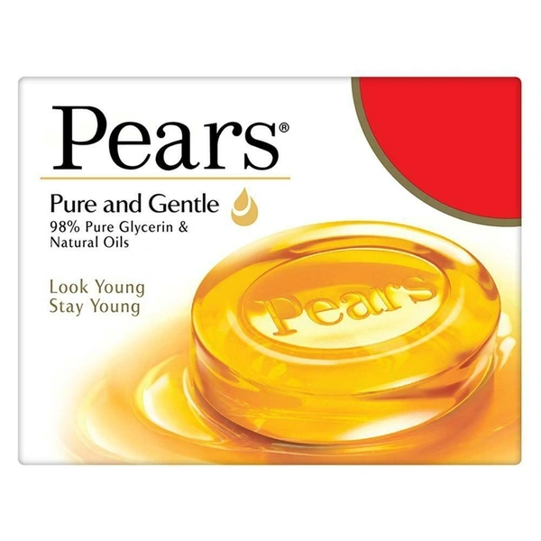 Pears Pure & Gentle Soap with Natural Oils 100g
