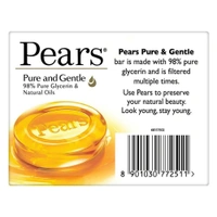 Pears Pure & Gentle Soap with Natural Oils 100g