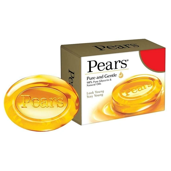 Pears Pure & Gentle Soap with Natural Oils 100g