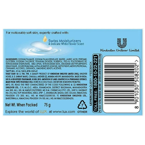 Lux International Creamy Perfection Bar Soap 75g