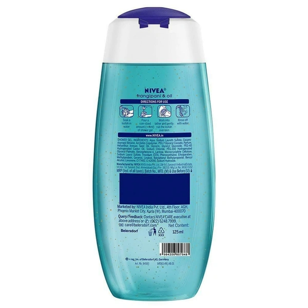 Nivea Frangipani & Oil Shower Gel 125ml