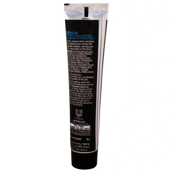 Axe Signature Denim Shaving Cream 30g