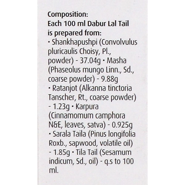 Dabur Lal Tail 100ml