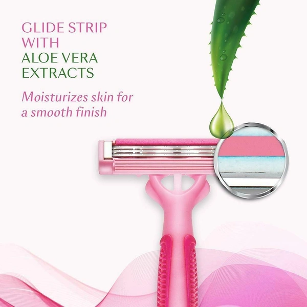 Gillette Simply Venus Manual Shaving Razor 3 Blades for Women - 