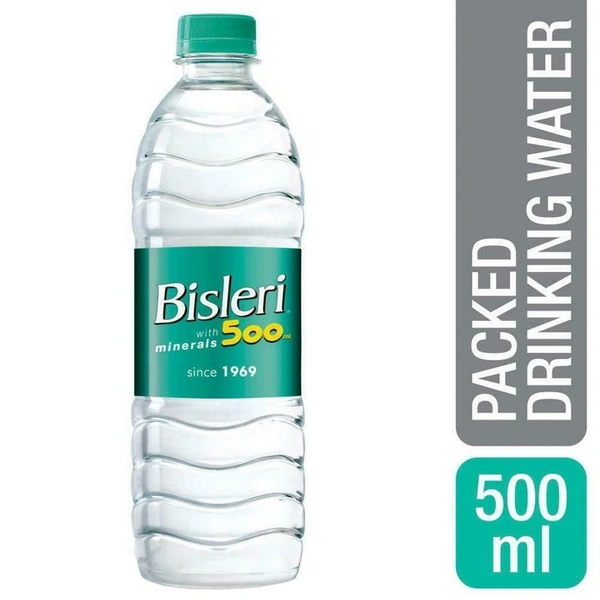 Bisleri Packaged Drinking Water - 500ml
