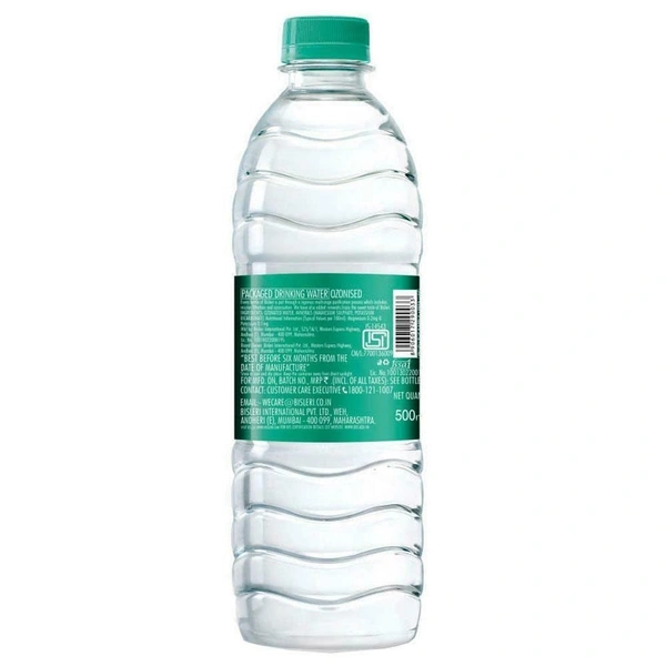 Bisleri Packaged Drinking Water - 500ml