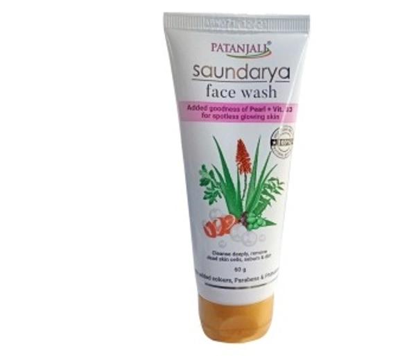 Patanjali Saundarya face wash 70g