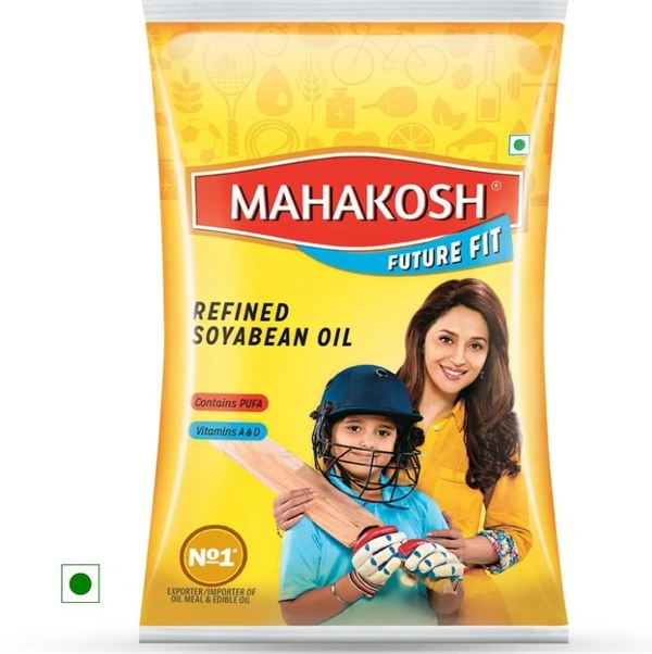 Mahakosh Refined Oil Pouch - 1L