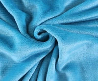 MORADO 190 GSM Flannel Super Soft Warm Elastic Fitted Double Bed Bedsheet with 2 Pillow Covers for Winters - 72x78x8 Inches, Aqua - 72x78x8 Inches, Aqua
