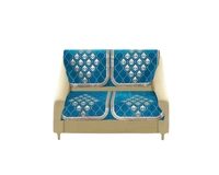 MORADO 7 Seater Sofa Cover  Sofa Panel Premium Quality, Chenille for Ultimate Protection and Style Durable, 3+2+2 Settee Slipcover in Aqua, - Aqua