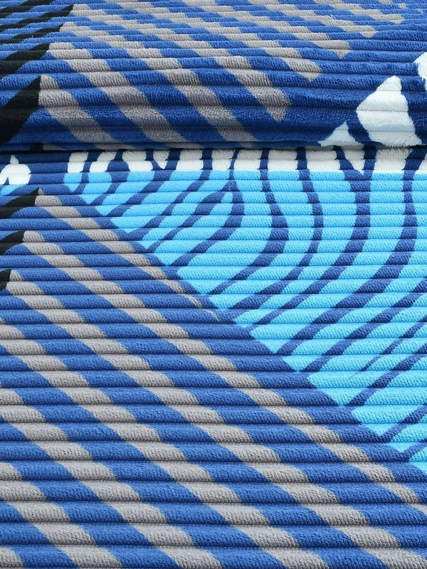 MORADO 190 GSM Flannel Super Soft Warm Single Bed Quilt Cover/Duvet Cover/Rajai Cover/Blanket Cover for Winters with Zipper -60x90 Inches, Blue - 60x90 Inches, Blue