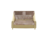 MORADO 7 Seater Sofa Cover  Sofa Panel Premium Quality, Chenille for Ultimate Protection and Style Durable, 3+2+2 Settee Slipcover in Brown, - Brown
