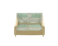 MORADO 7 Seater Sofa Cover  Sofa Panel Premium Quality, Chenille for Ultimate Protection and Style Durable, 3+2+2 Settee Slipcover in Light Green, - Light Green