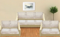MORADO 7 Seater Sofa Cover  Sofa Panel Premium Quality, Chenille for Ultimate Protection and Style Durable, 3+2+2 Settee Slipcover in Off White, - Off White, Off White