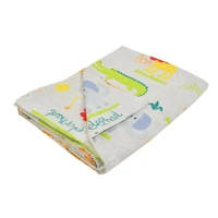 MORADO Glace Cotton Double Bed Quilt Cover / Duvet Cover / Rajai Cover / Blanket Cover with Zipper (90x100 Inches) - Offwhite