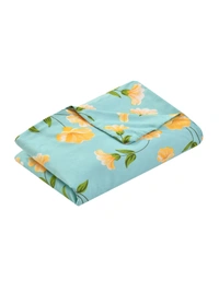 MORADO Glace cotton Double Bed Quilt Cover / Duvet Cover / Rajai Cover / Blanket Cover with Zipper (90x100 Inches) - Green