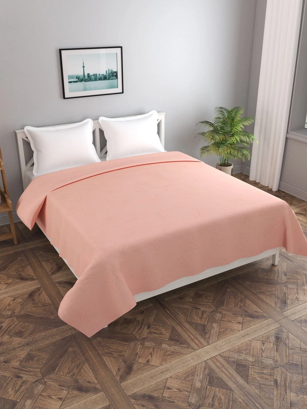 MORADO Glace Cotton Double Duvet Cover/Rajai Cover/Blanket Cover with Zipper (90x100 Inches) - 90x100 Inches
