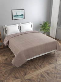 MORADO Glace Cotton Double Duvet Cover/Rajai Cover/Blanket Cover with Zipper (90x100 Inches) - 90x100 Inches
