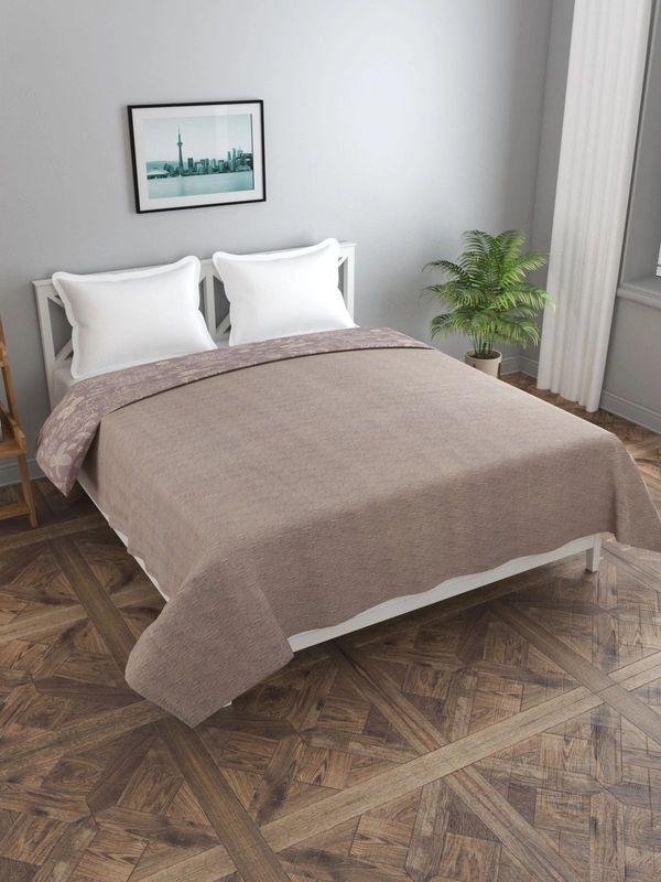 MORADO Glace Cotton Double Duvet Cover/Rajai Cover/Blanket Cover with Zipper (90x100 Inches) - 90x100 Inches