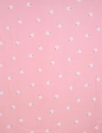 MORADO Glace Cotton Double Duvet Cover/Rajai Cover/Blanket Cover with Zipper (90x100 Inches, Pink) - 90x100 Inches, Pink