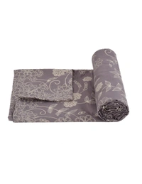 MORADO Glace Cotton Single Duvet Cover/Rajai Cover/Blanket Cover with Zipper (60x90 Inch, Mauve) - 60x90 Inches, Mauve