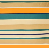 MORADO Premium Glace Cotton Elastic Fitted Double Bedsheet with 2 Pillow Covers (72x78x8 Inches) - Multicolor