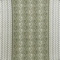 MORADO Premium Cotton Casement Elastic Fitted Double Bedsheet with 2 Pillow Covers (72x78x8 Inches) - Green