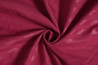MORADO Premium Glace Cotton Stripe Double Bedsheet With 2 King Size Pillow Covers for Home-Hotels-Guest House (108x108 Inches) - 108x108 Inches, Maroon