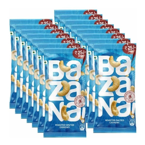 Bazana Roasted Salted Cashews 15gm