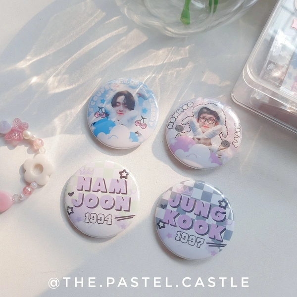 BTS & SVT BADGES - S.coups