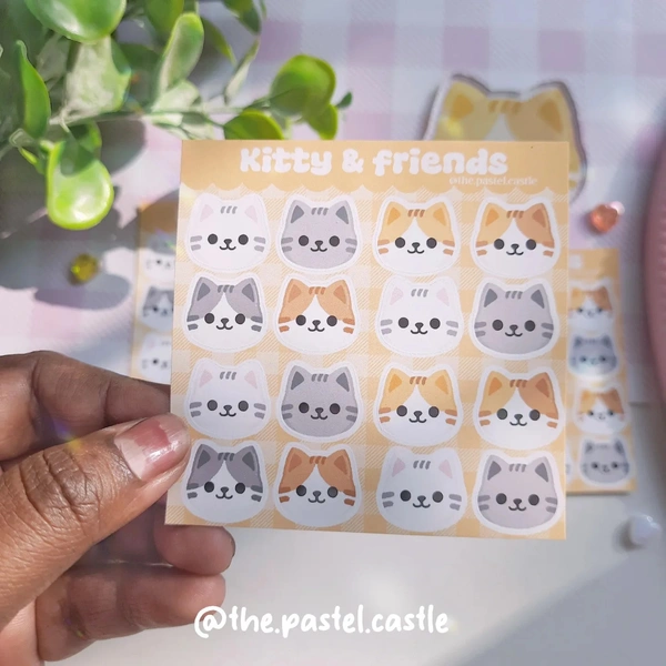 Kitty & Friends Stickersheet 