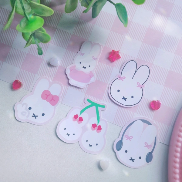 Miffy Diecut Stickers