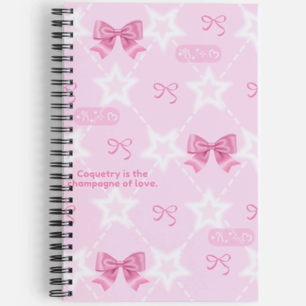 Coquette Bows Notebook - B-grade
