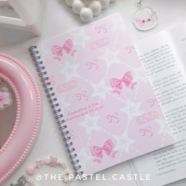 Coquette Bows Notebook - B-grade
