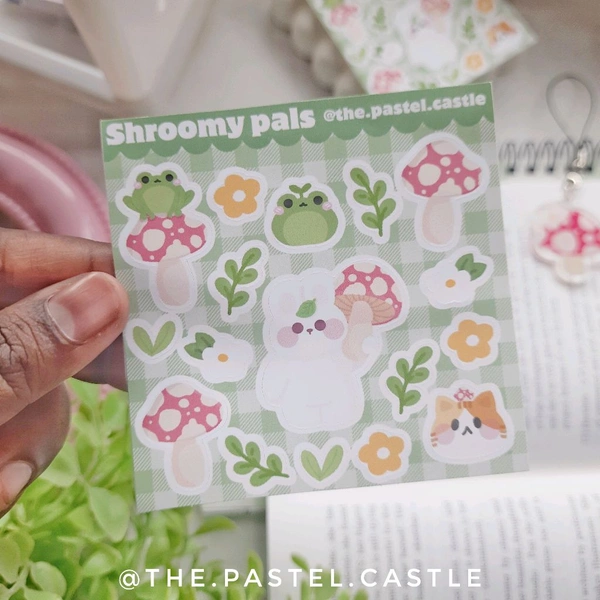 Shroomy Pal Stickersheet 