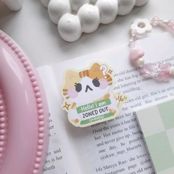 Catto Vinyl Stickers  - Zoned Out
