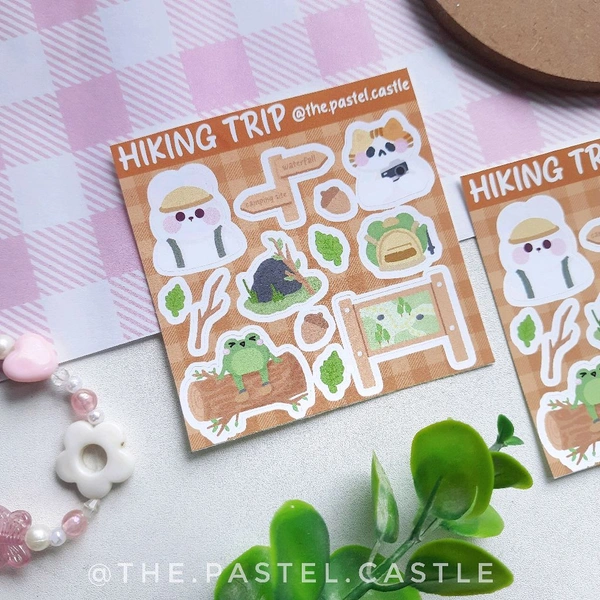 Hiking Trip Stickersheet